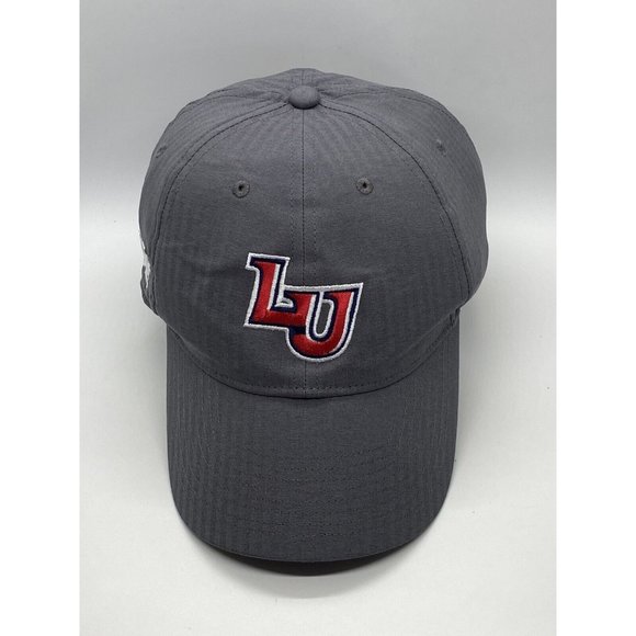 Nike Other - Liberty University Flames Gray Adjustable Baseball Cap Hat Strap-back Nike Golf